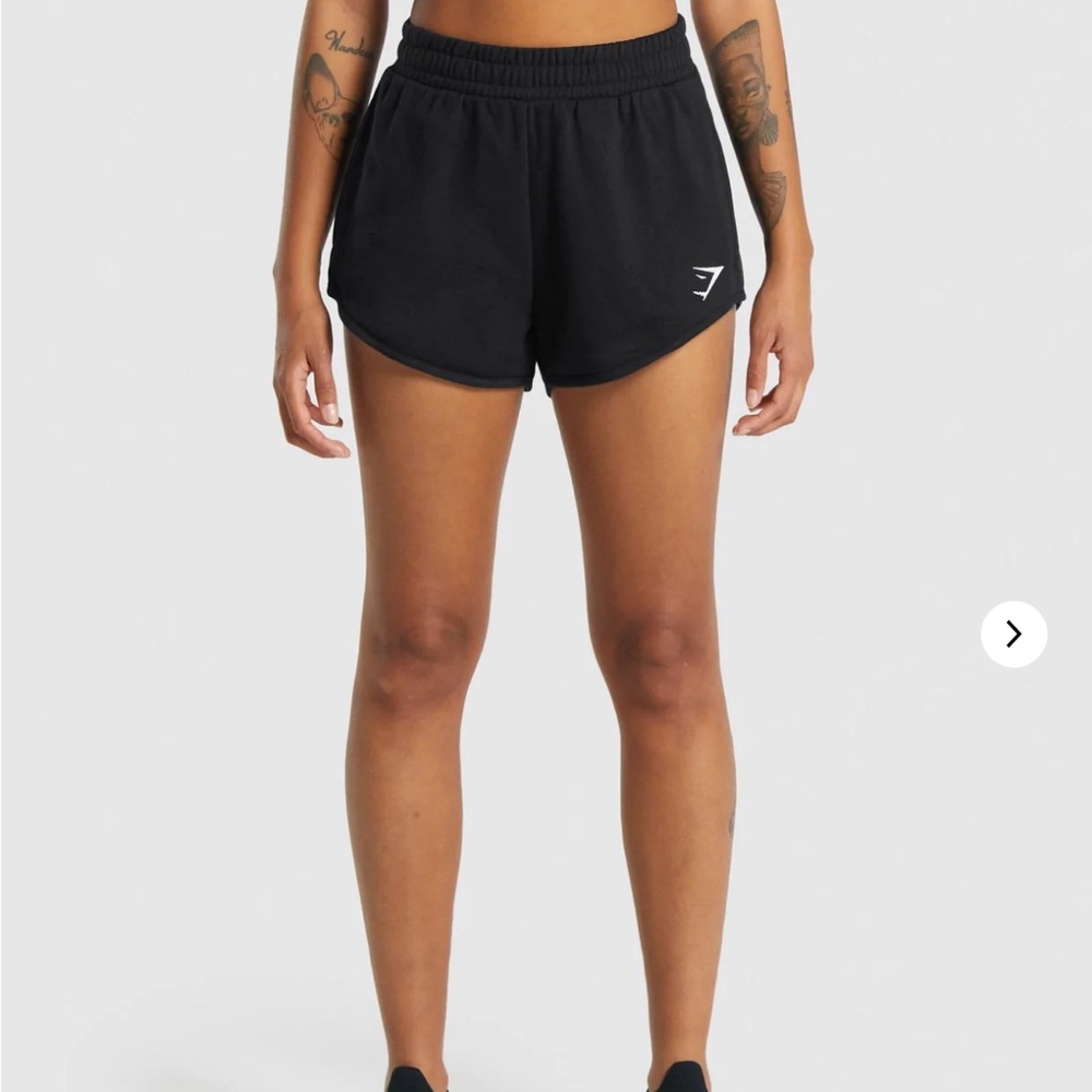 Gymshark Training Sweat Shorts - black size small